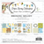 Lemoncello 12x12 scrapbook paper collection by Pam Bray Designs featuring lemons, citrus florals, blue and yellow patterns, ephemera, wreaths, butterflies, and vintage-inspired crafting elements.