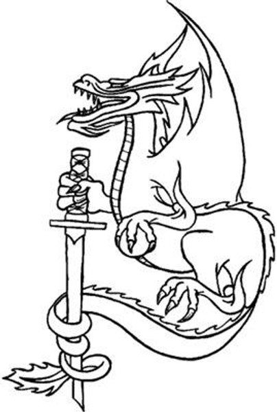 Emerald Creek Dragon - Cling Mount