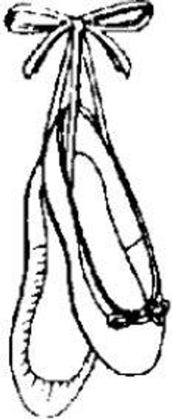 Emerald Creek Ballet Slippers - Cling Mount