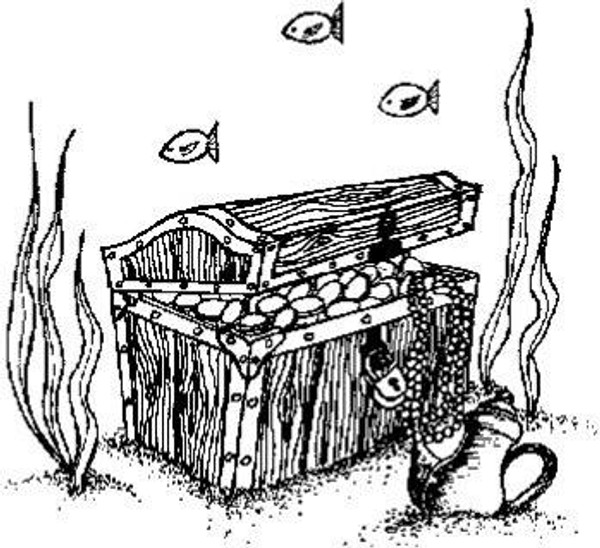 Emerald Creek Sea Chest - Cling Mount