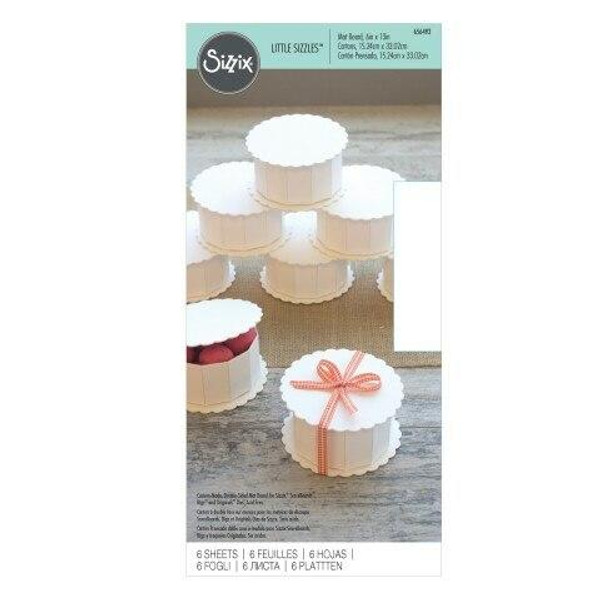 Sizzix - Mat Board - White