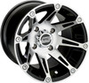 Moose Offroad - 02300455 - Wheel - 387X - Front - Machined Black - 14x7 - 4/156 - 4+3