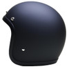 Deadbeat Customs - Deadbeat Slim Open Face 3/4 Novelty Helmet - Matte Black