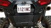 Moose Offroad - 20301499 - LED License Plate Bracket - Black