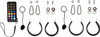 Moose Offroad - 20403165 - Quick Release Whip - 2' - Pair