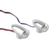 Paul Yaffe's Bagger Nation - Front Lightning Bullet LED Marker Lights fits FXFB, FXFBS Softail Models
