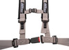 Moose Offroad - 45101246 - Seat Harness - 4 Point - 2x2 - Gray