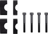 Powermadd - 06021430 - Universal 7/8" Bar Risers w/ Bolts - 1"