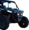 Ravek - 05301697 - Front Bumper/Skid Plate with White Lights - Black - RZR XP 1000