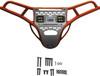 Ravek - 05301700 - Front Bumper/Skid Plate with Amber Lights - Orange - RZR XP 1000