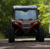 Ravek - 05301701 - Front Bumper/Skid Plate with White Lights - Red - RZR XP 1000
