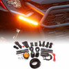 Ravek - 20202261 - Turn Signal Kit - Amber - White Running Lights - Commander