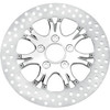  Performance Machine - 11.5" Front Center Hub Two-Piece Brake Rotors - Paramount Chrome 