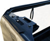 Seizmik - 05212082 - Soft Doors - Middle/Rear Windows - Black - Honda Pioneer 1000