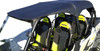 Seizmik - 05212090 - Soft Upper Doors - Rear Windshield - Roof - Black - Polaris - RZR