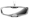 Seizmik - 06401409 - Mirror - Halo R - Rear View w/LED Cabin Light - Rectangle - Silver w/Silver Bezel - Polaris Pro-Fit