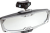 Seizmik - 06401454 - Mirror - Halo R - Rear View w/LED Cabin Light - Rectangle - Black w/Silver Bezel