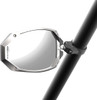 Seizmik - 06401486 - Mirrors - Photon - Side View - Oval - Black/Silver - 1.875"/2" ROPS - Pair