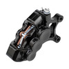 Arlen Ness - Black Six-Piston Differential Bore Front Brake Caliper for 14" Oversize Rotors
