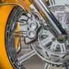 Arlen Ness - Chrome Four-Piston Front Brake Caliper for 11.8" Rotors