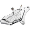Performance Machine - Chrome Four-Piston Differential-Bore Front Caliper for 11.5" Rotors (See Desc.)