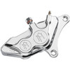  Performance Machine - Chrome Four-Piston Differential-Bore Front Caliper for 11.5" Rotors (See Desc.) 