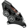  Performance Machine - Contrast Cut™ Four-Piston Differential-Bore Front Caliper for 11.5" Rotors 