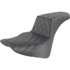 Saddlemen - Full Lattice Stitch Step-Up Seat fits '18 & Up FLSL/ FLDE/ FLHC/S M8 Softail Models