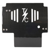 Thrashin Supply Co. - Carbon Fiber/Gloss Skid Plate fits FLHX/FLTRX Models
