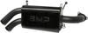 Bikeman Performance - 18310743 - Double Barrel Slip-On Muffler - Ceramic Black