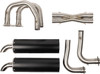 Trinity Racing - 18300665 - Full Dual Exhaust System - Black - RZR XP 1000