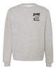 Deadbeat Customs - Wolf Crewneck - Heather Grey