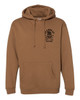 Deadbeat Customs FTW Monster Hooded Sweatshirt - Saddle
