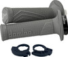 Domino - D10046C5200H7-0 - D100 D-Lock Grips - Single Cable - Gray