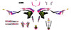 D'Cor Visuals - 20-50-605 - Graphic Kit - '93 Monster Energy YZ Retro Star - YZ 450 F '18-'22