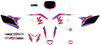 D'Cor Visuals - 20-50-335 - Graphic Kit - '93 YZ Retro - YZ 250 F '24-'25