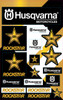 D'Cor Visuals - 40-70-101 - Decal Sheet - Husqvarna Racing