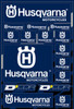 D'Cor Visuals - 40-70-100 - Decal Sheet - Husqvarna