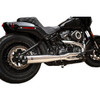 S&S Cycle - Superstreet 2-into-1 Closed-Course Competition Exhaust System - fits '18-'24 M8 Softail Models