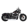 Bassani Exhaust - Road Rage II Mega Power 2-Into-1 Short Exhaust System fits '04-'13 XL Models W/ Mid or Fwd Controls