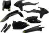 Cycra - 1CYC-9317-12 - Body Kit - Powerflow - Black - SX/SX-F/XC/XC-F