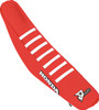D'Cor Visuals - 30-10-127 - Seat Cover - Red/White - CR125 '02-'08