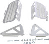 Devol - 0101-2511 - Radiator Guards - Brushed Aluminum - Kawasaki