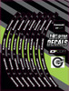 D'Cor Visuals - 40-80-201 - Rim Decal - Kawasaki Logo - 19" Rear