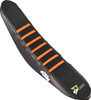 D'Cor Visuals - 30-30-205 - Seat Cover - Black/Orange - SX/F '11-'16