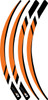D'Cor Visuals - 40-80-218 - Rim Decal - Orange