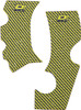 D'Cor Visuals - 16-40-104 - Frame Grip Tape - Yellow - Suzuki