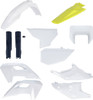 Acerbis - 2986650275 - Full Body Kit - '24 OEM White/Black/Yellow - Husqvarna - FE/TE '24/25