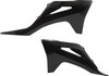 Acerbis - 2872737440 - Radiator Shrouds - Black/Metallic