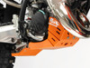Axp Racing - AX1672 - Xtrem Skid Plate - Orange - KTM - 125 SX/XC